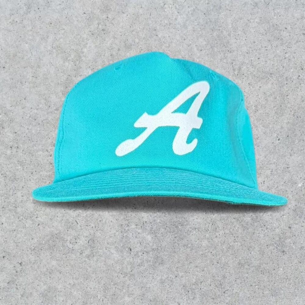 Vintage Atlanta Braves Rare Colorway Snapback Hat w/ Youngan Snaps